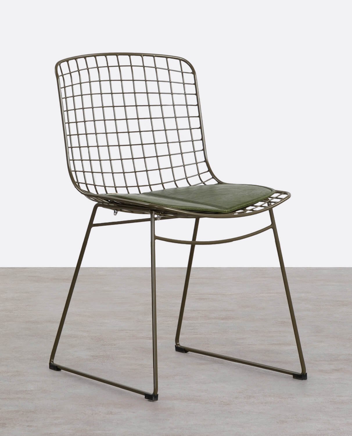 Aras Fresh Metall-Esszimmerstuhl mit hoher Rückenlehne, Galeriebild 1