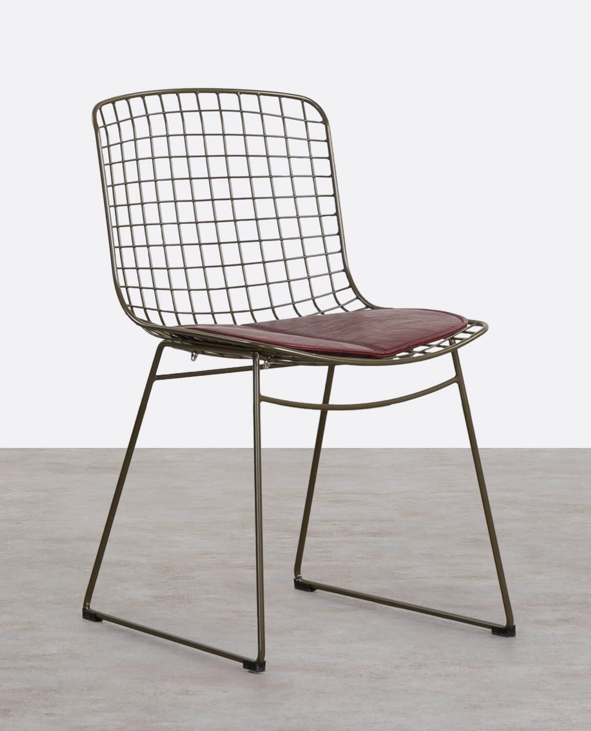 Aras Fresh Metall-Esszimmerstuhl mit hoher Rückenlehne, Galeriebild 1