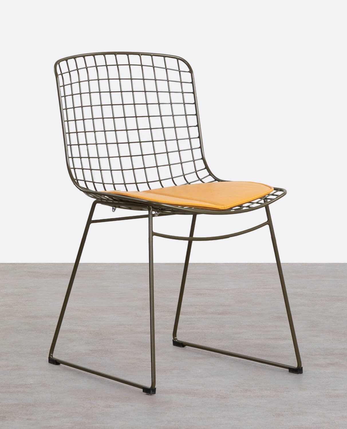 Aras Fresh Metall-Esszimmerstuhl mit hoher Rückenlehne, Galeriebild 1