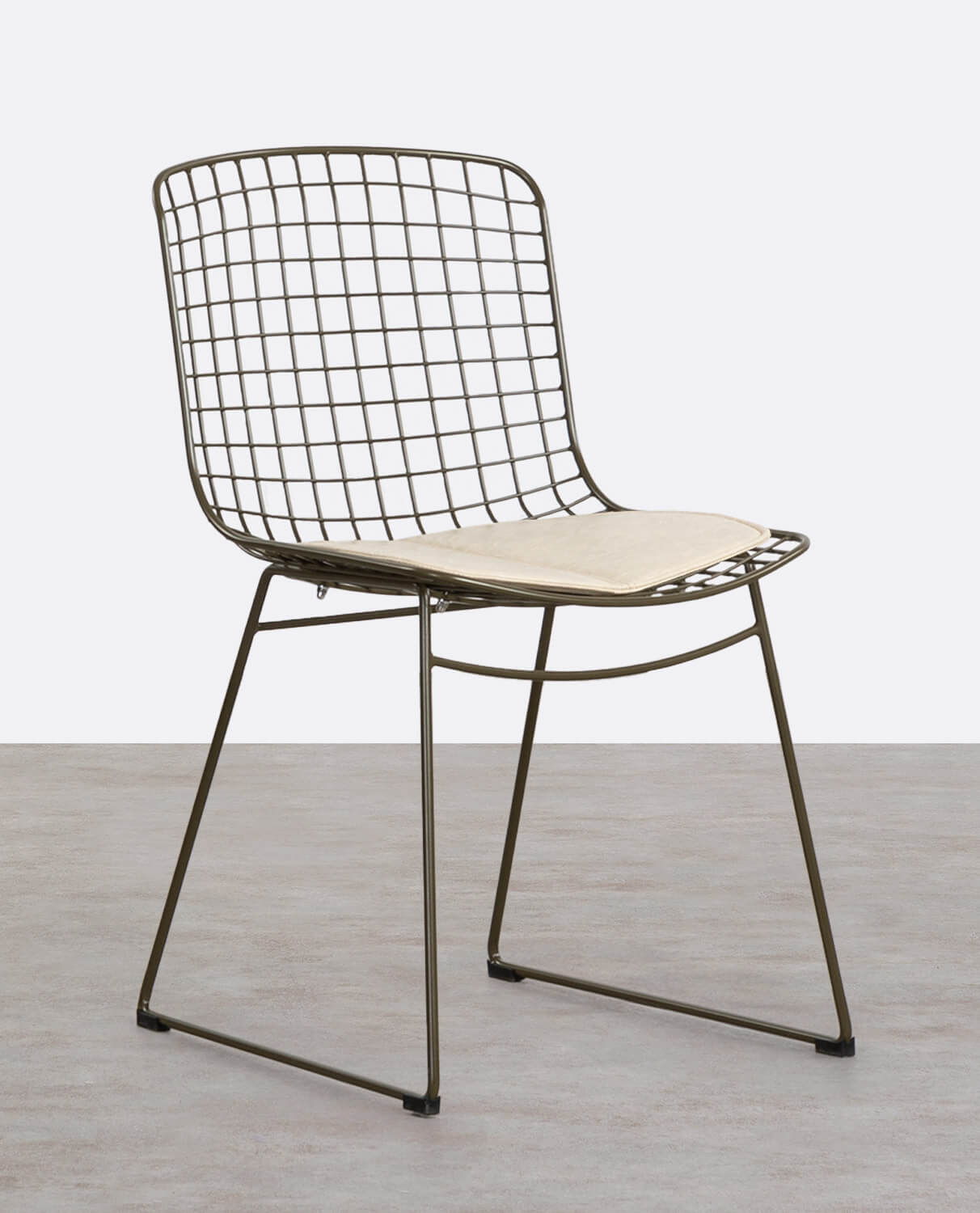Aras Fresh Metall-Esszimmerstuhl mit hoher Rückenlehne, Galeriebild 1
