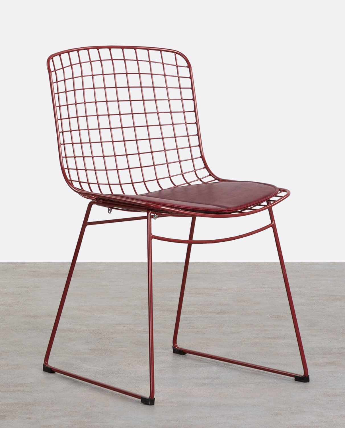 Aras Fresh Metall-Esszimmerstuhl mit hoher Rückenlehne, Galeriebild 1
