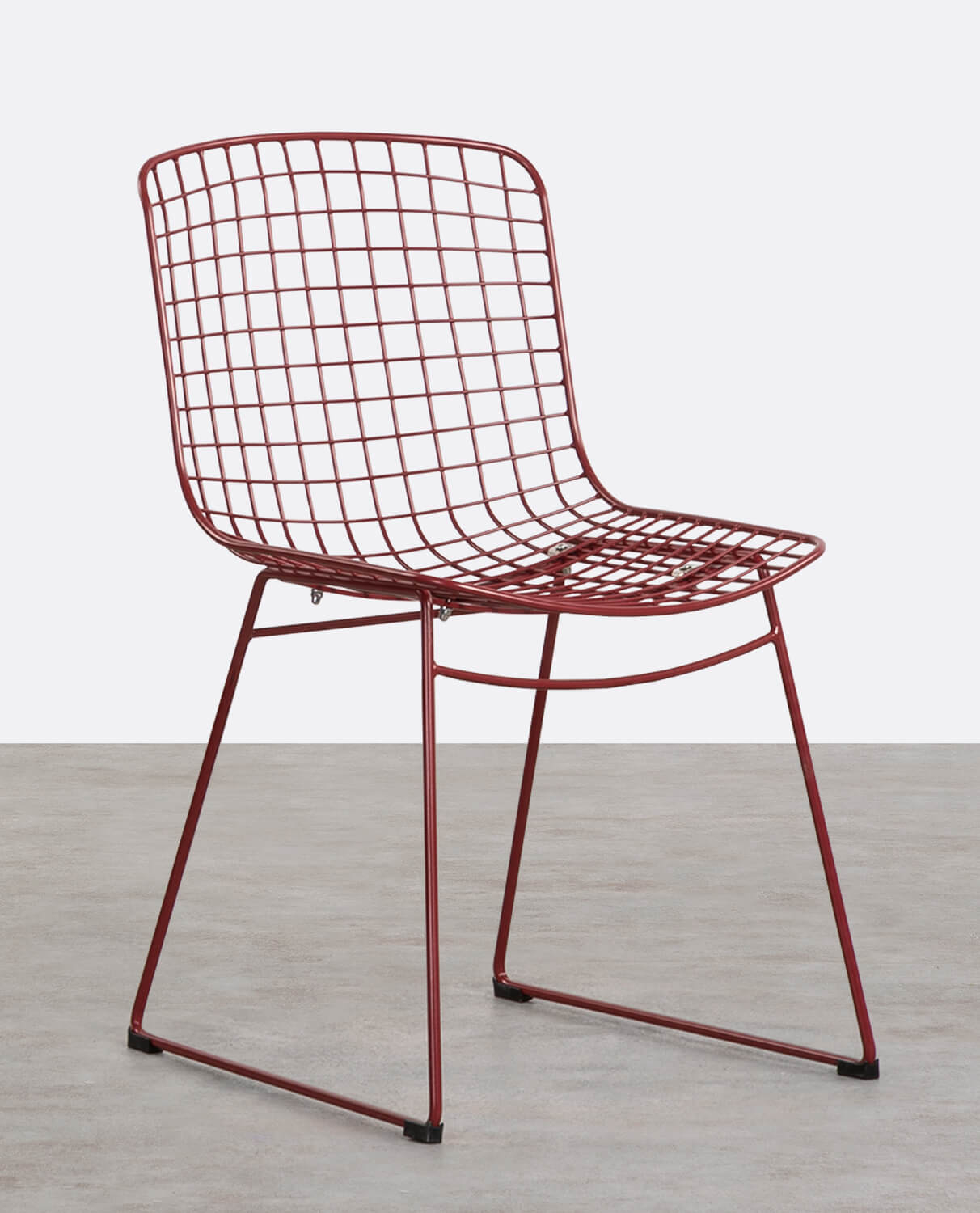Metall-Esszimmerstühle mit Hoher Rückenlehne, 4 Stück Aras Fresh , Galeriebild 1