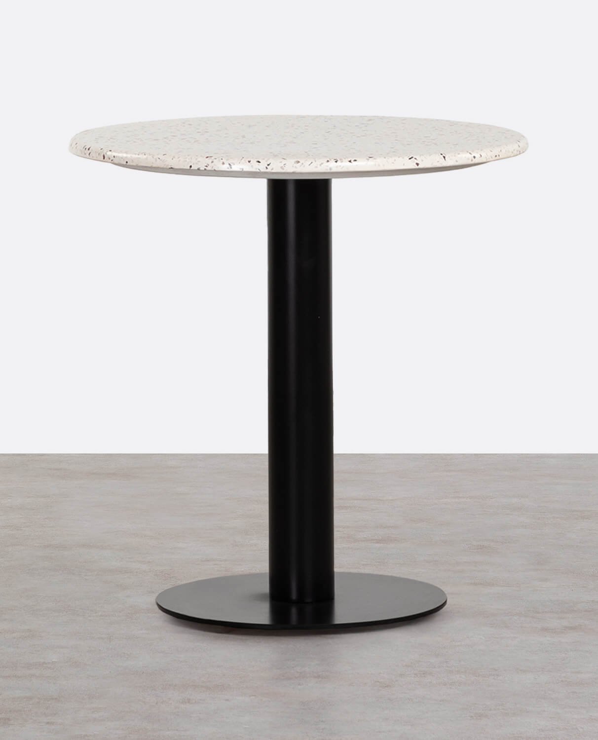 Runder Terrazzo-Esstisch (Ø70 cm) Habana, Galeriebild 1
