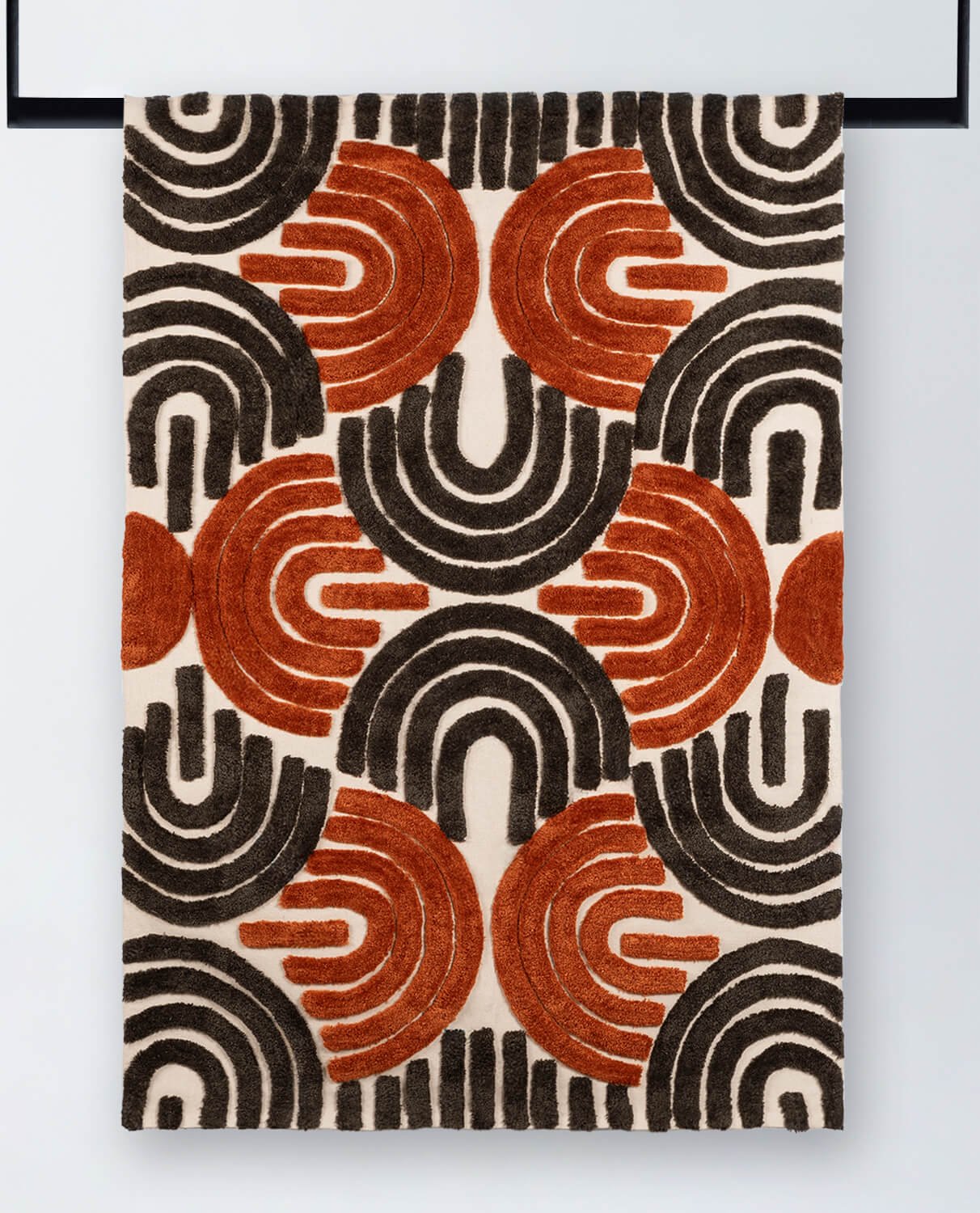Handgefertigter Polyesterteppich (236x165 cm) Zanas , Galeriebild 1
