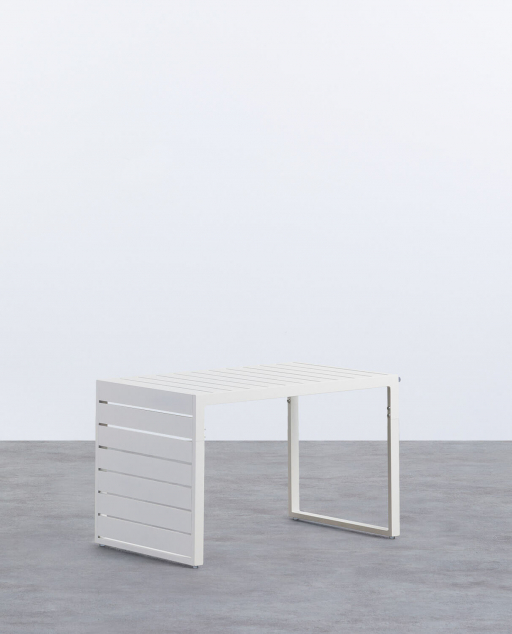 Aluminium Couchtisch (72X45 cm) Kreta
