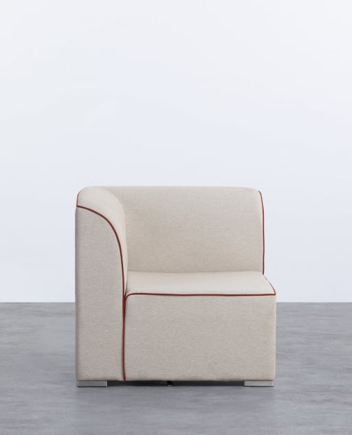 Garten-Ecksesselmodul für Lagos-Stoffsofa
