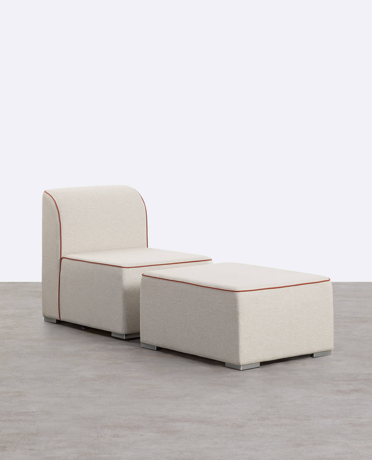 Modularer Gartensessel mit Lagos-Stoffbezug, Galeriebild 1