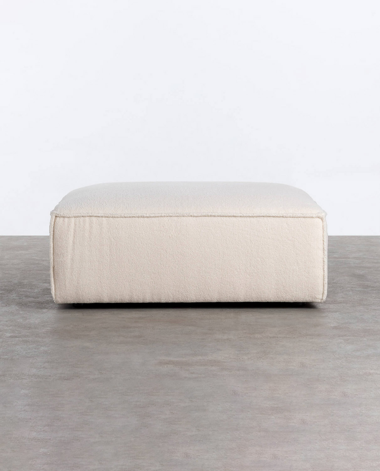 Sofa-Pouf-Modul aus Bouclé-Stoff von Kilhe, Galeriebild 2
