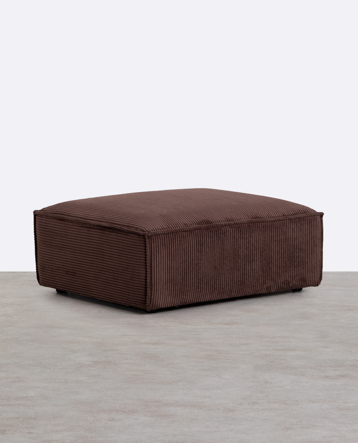 Kilhe Sofa-Puffmodul aus dickem Cord, Galeriebild 1