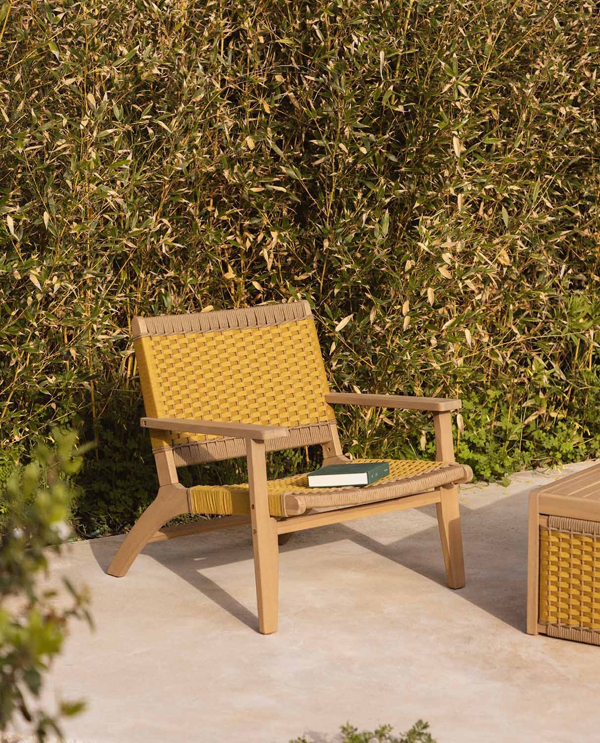 2er-Pack Mirle-Gartenstühle aus Akazienholz und Seil , Galeriebild 2