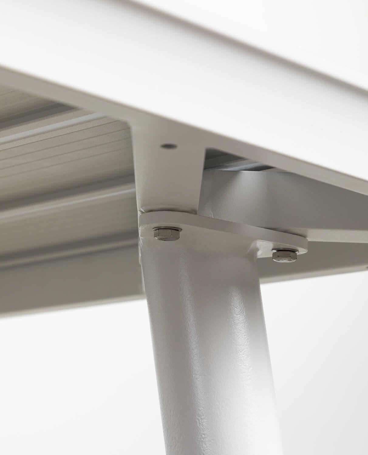 Rechteckiges Tischset Cancun aus Aluminium und 6 Kole-Stühle aus Polypropylen für den Außenbereich, Galeriebild 2
