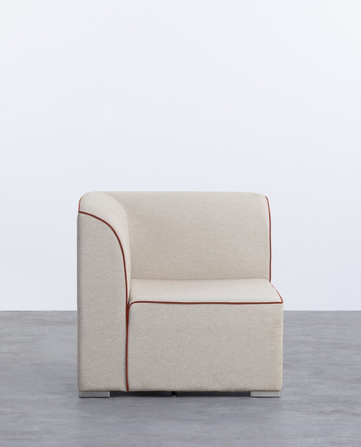 Garten-Ecksesselmodul für Lagos-Stoffsofa