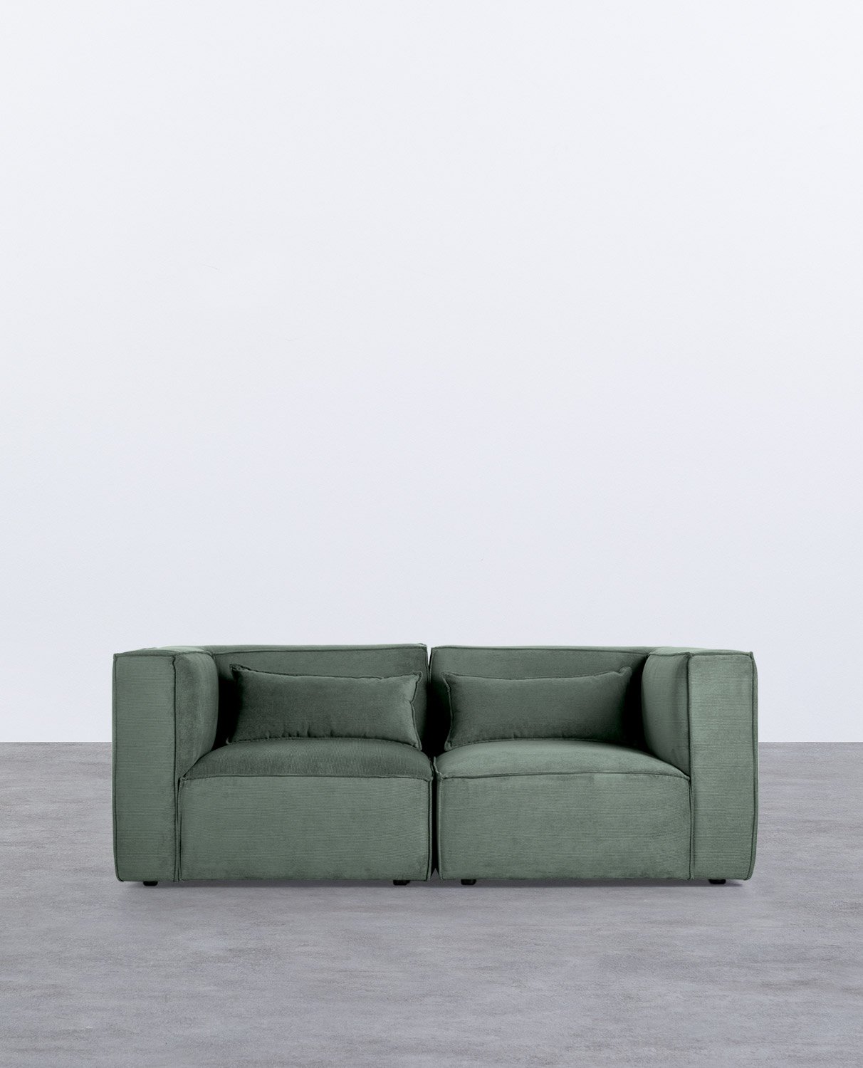 Modulares Ecksofa 2-Teilig aus Kord Kilhe