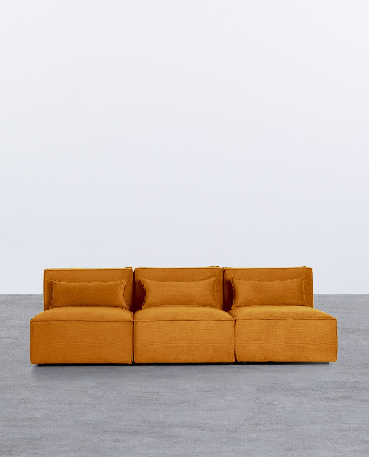 Modulares Sofa 3-Teilig aus Kord Kilhe