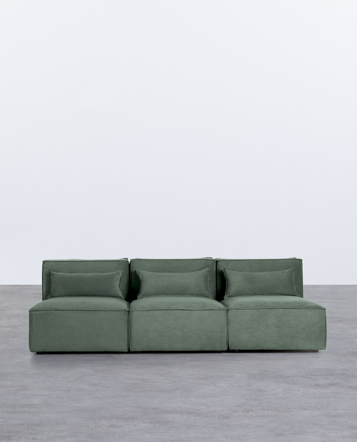 Modulares Sofa 3-Teilig aus Kord Kilhe