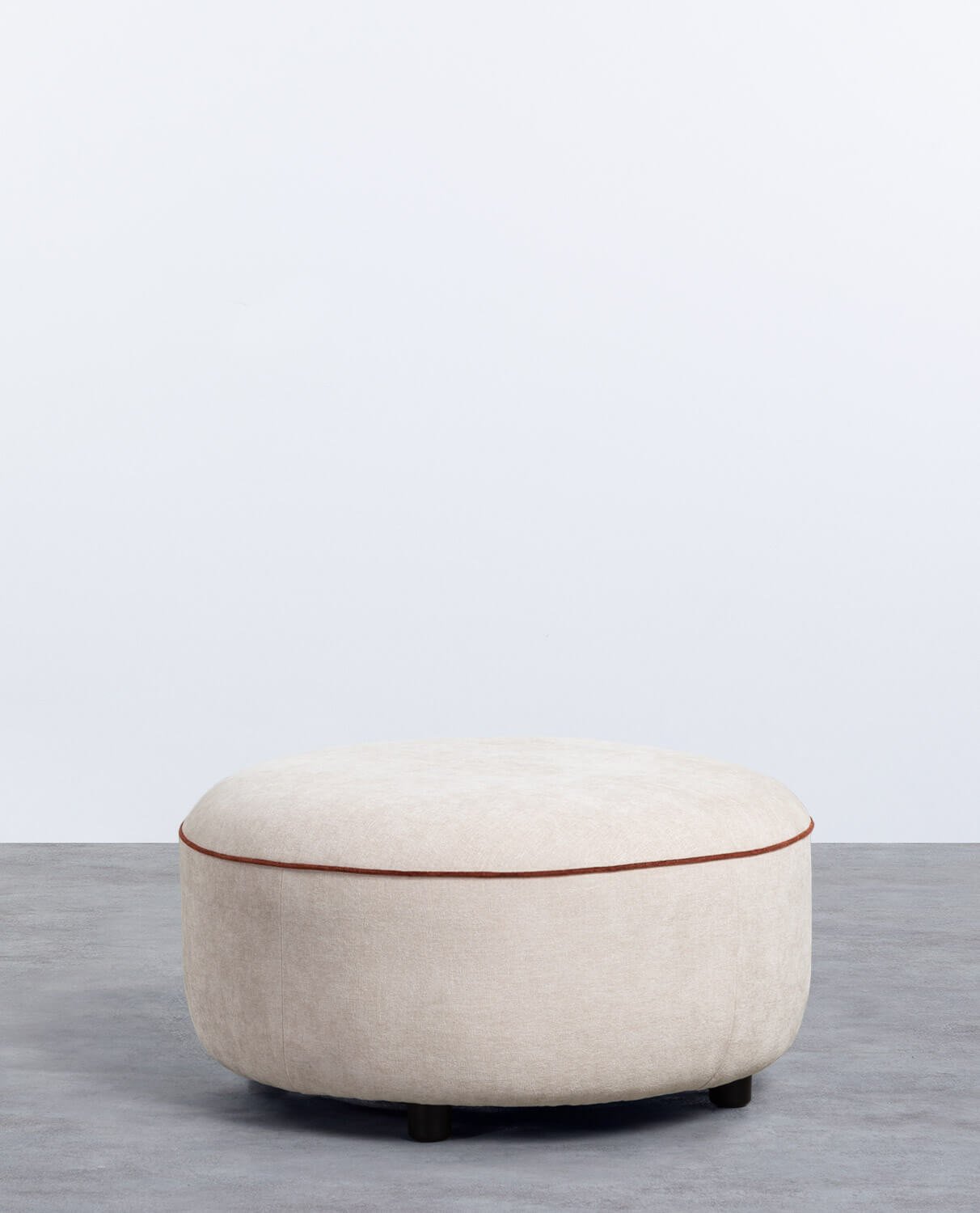 Rundes Stoff-Puff-Modul für Ilham-Sofa
