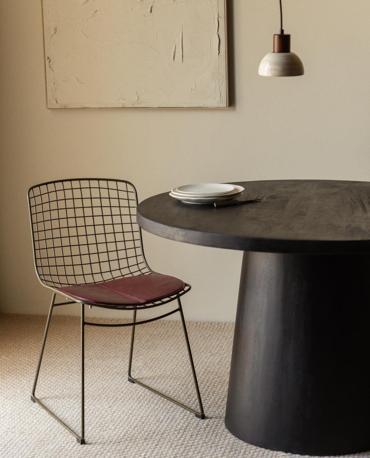 Aras Fresh Metall-Esszimmerstuhl mit hoher Rückenlehne, Galeriebild 2