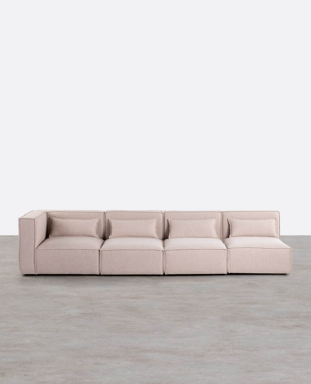 4 Stück Modulares Sofa mit 3 Stoffsesseln Kilhe, Galeriebild 1