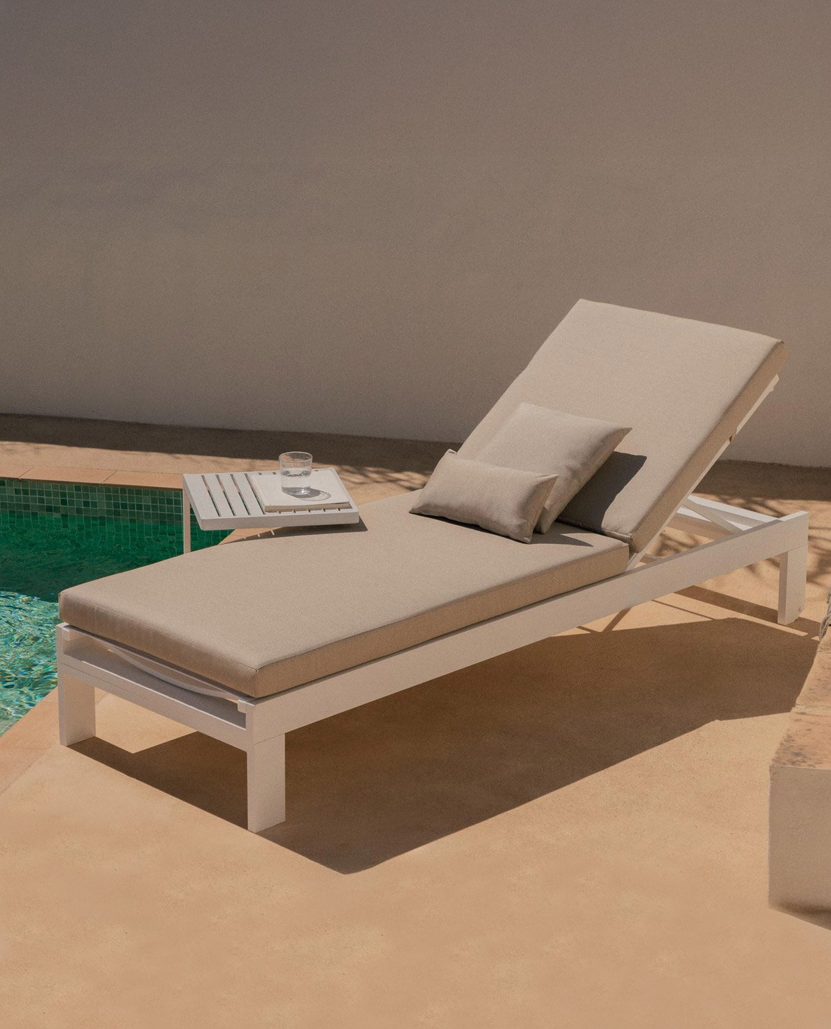 Liegestuhl mit 3 Kissen New Kreta, Galeriebild 2