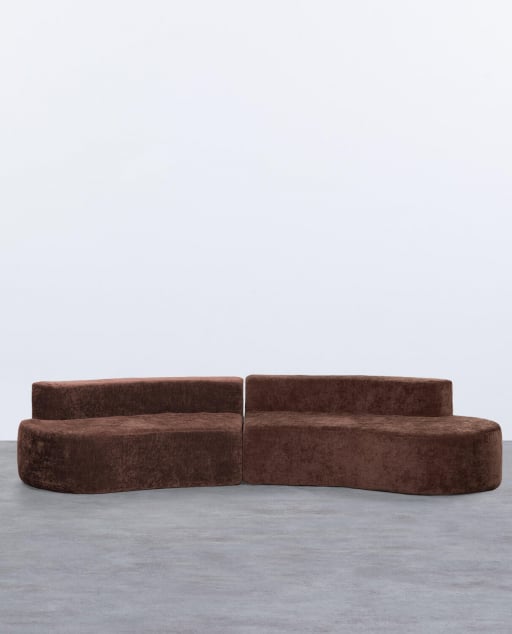 4-Sitzer Stoff Vakuumverpackt Sofa London