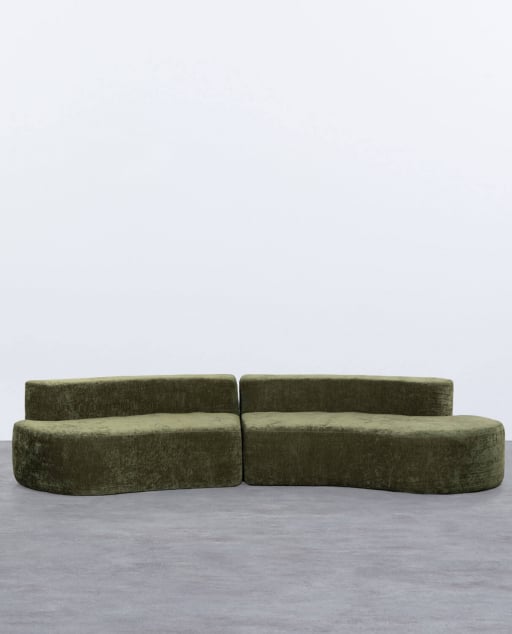 4-Sitzer Stoff Vakuumverpackt Sofa London