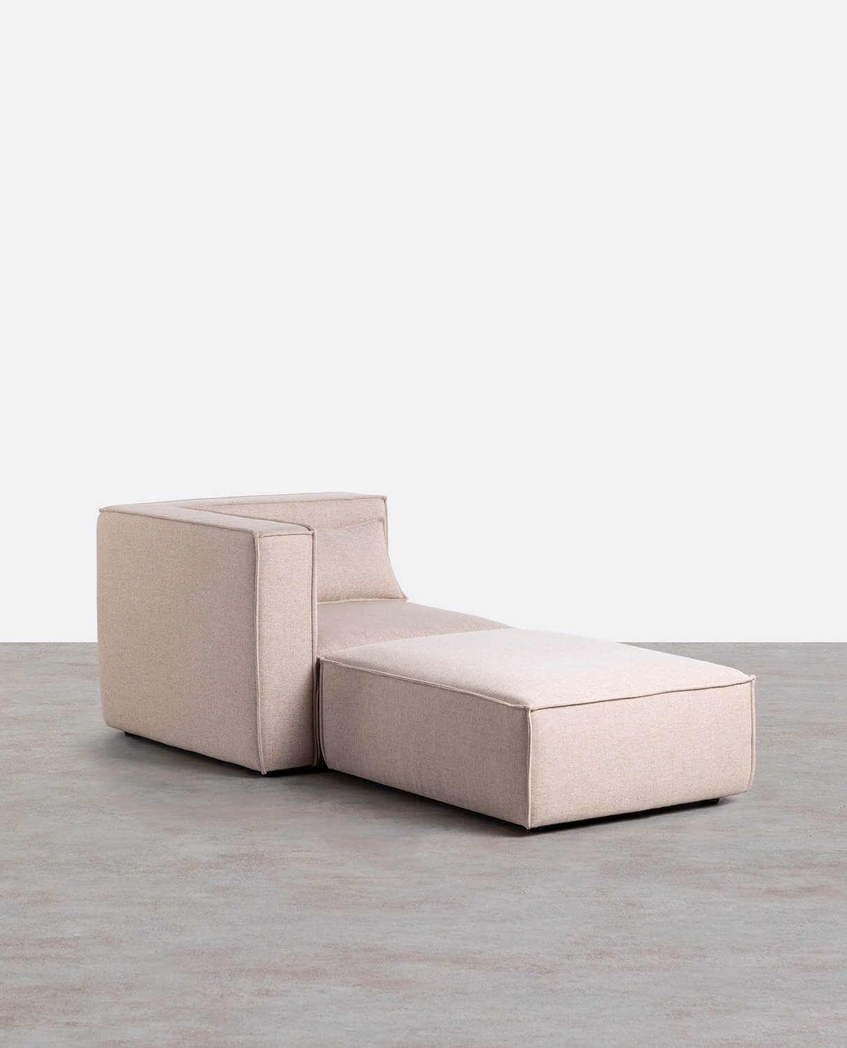 Modularer Ecksessel mit Stoffpuff Kilhe, Galeriebild 1