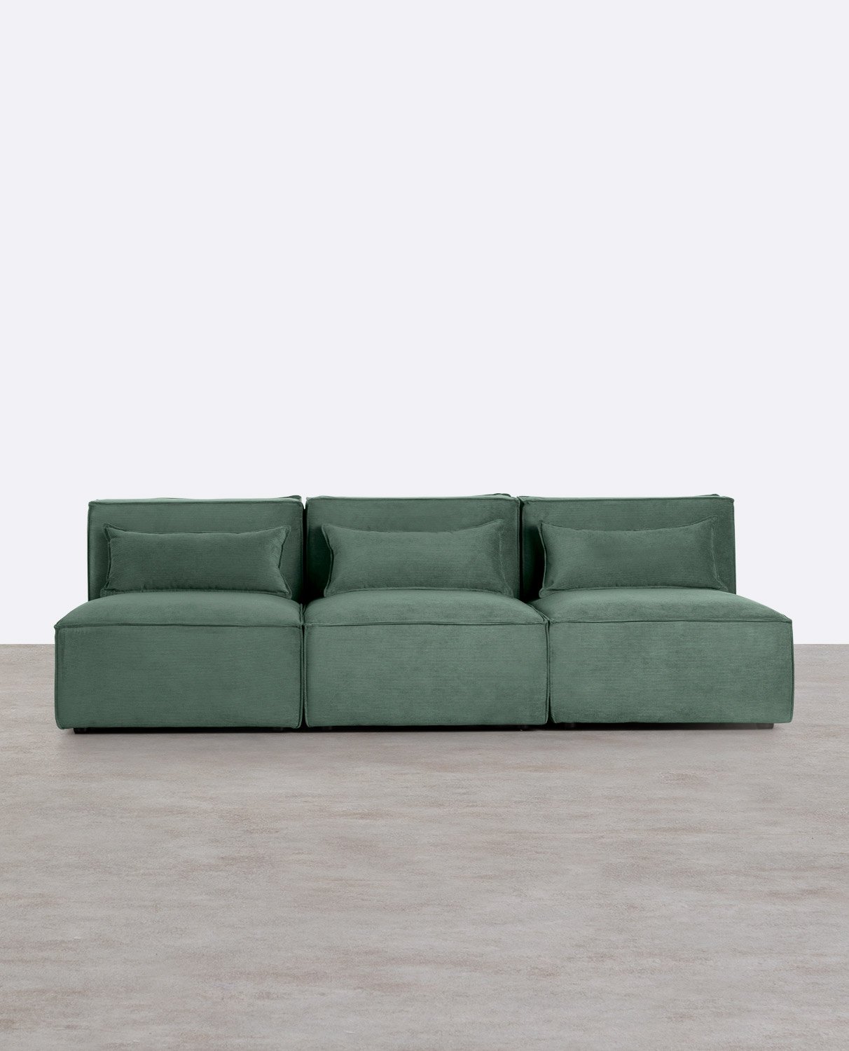 Modulares Sofa 3-Teilig aus Kord Kilhe, Galeriebild 1