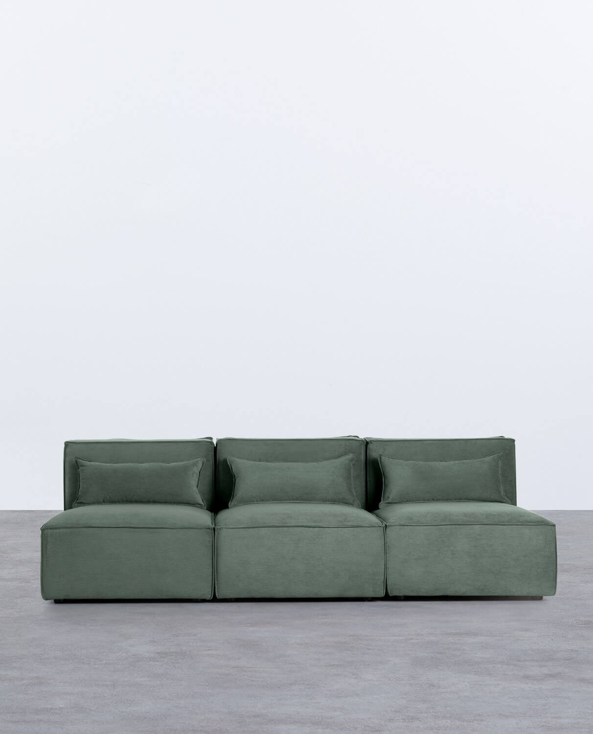 Modulares Sofa 3-Teilig aus Kord Kilhe