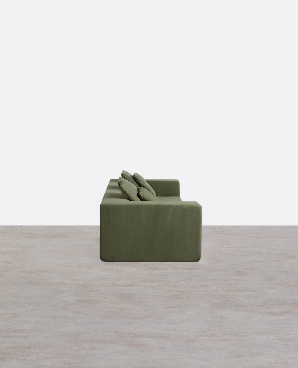 3 Stück Ecksofa mit 1 Kordsessel vakuumverpackt Grecia, Galeriebild 2