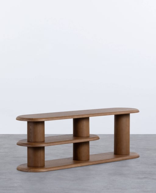 TV-Ständer aus Holz Alhie