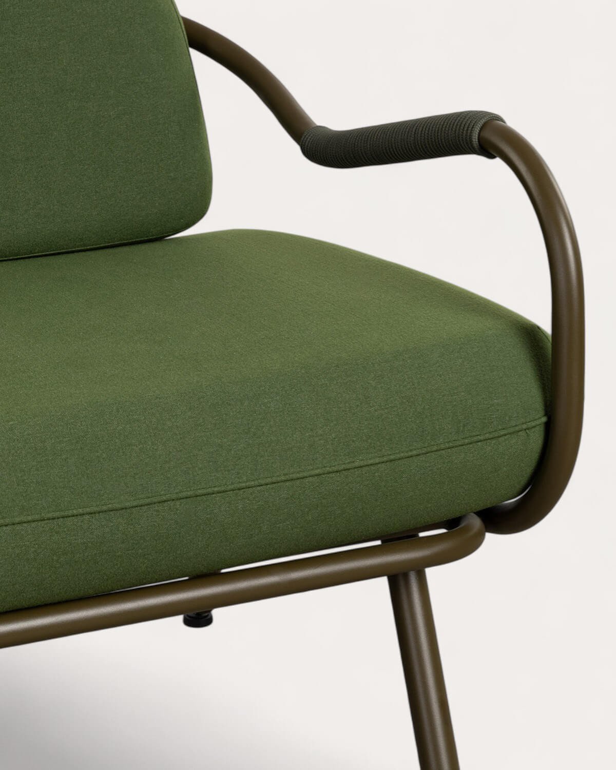 Xoan 2-Sitzer-Gartensofa aus Metall und Stoff, Galeriebild 6