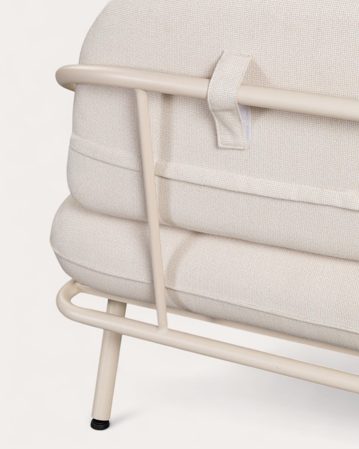 Xoan 2-Sitzer-Gartensofa aus Metall und Stoff, Galeriebild 8