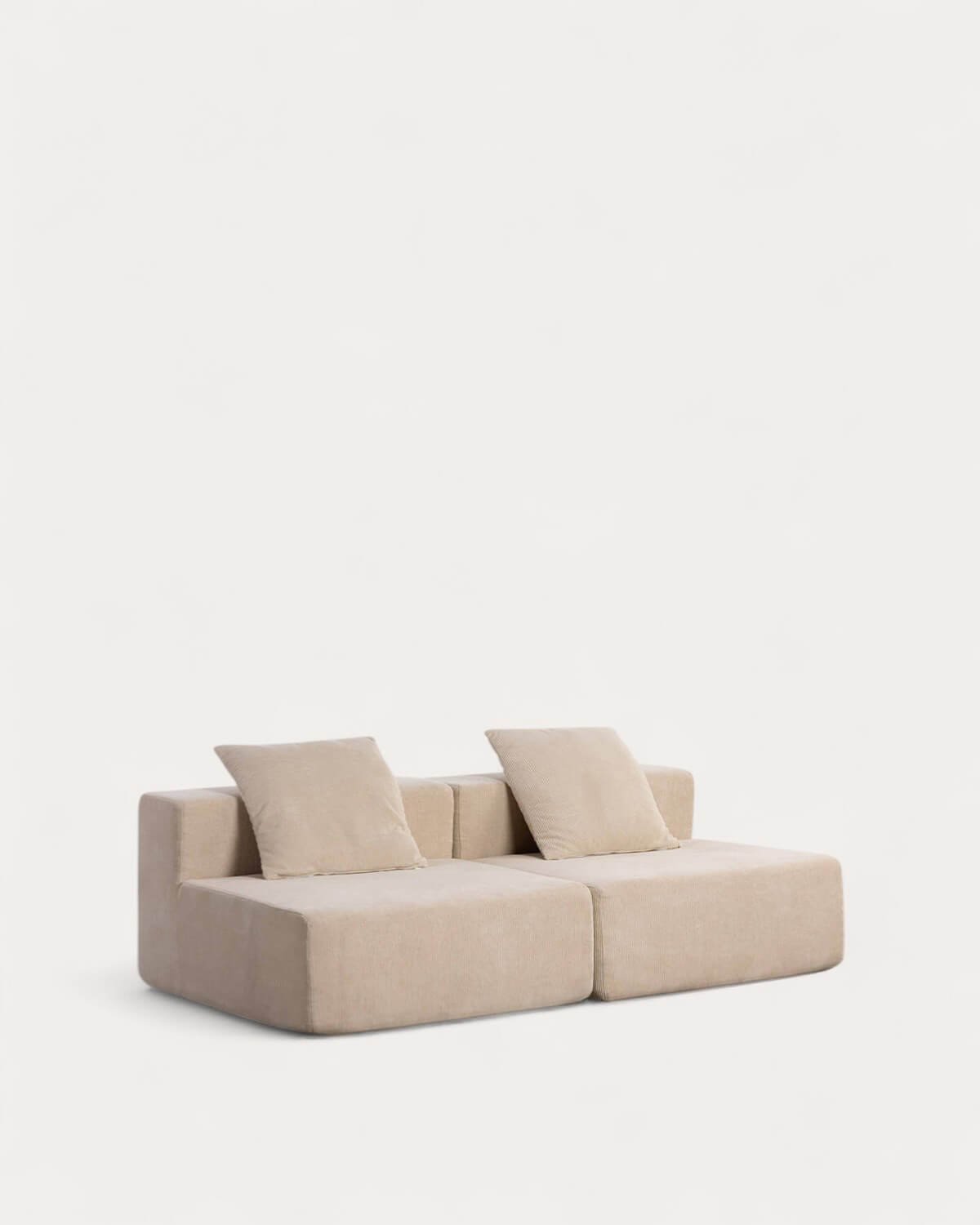 2 Stück Cord-Sofa vakuumverpackt Grecia, Galeriebild 1