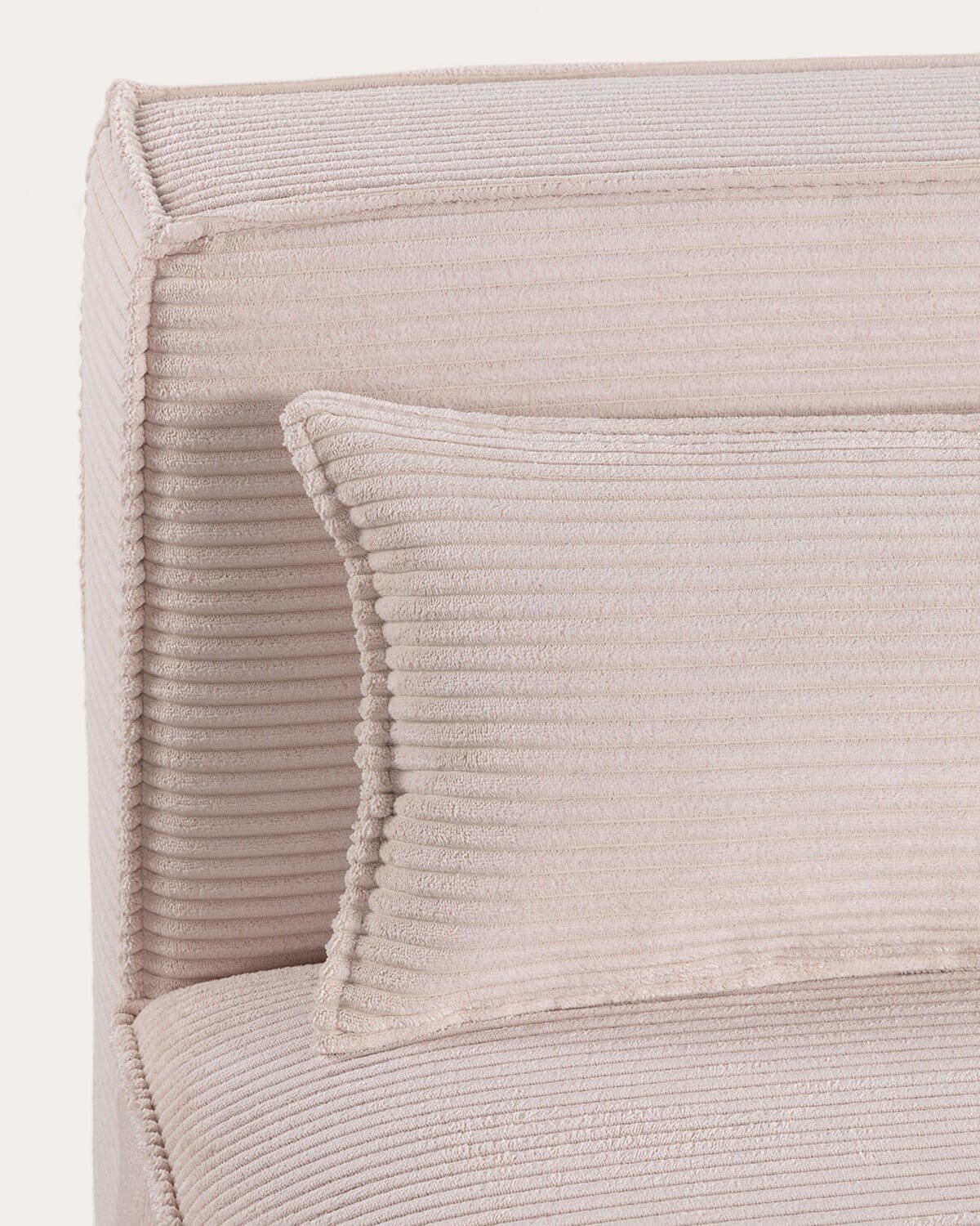 Modulares 2er-Sofa aus Dickem Kord-Kilhe, Galeriebild 3