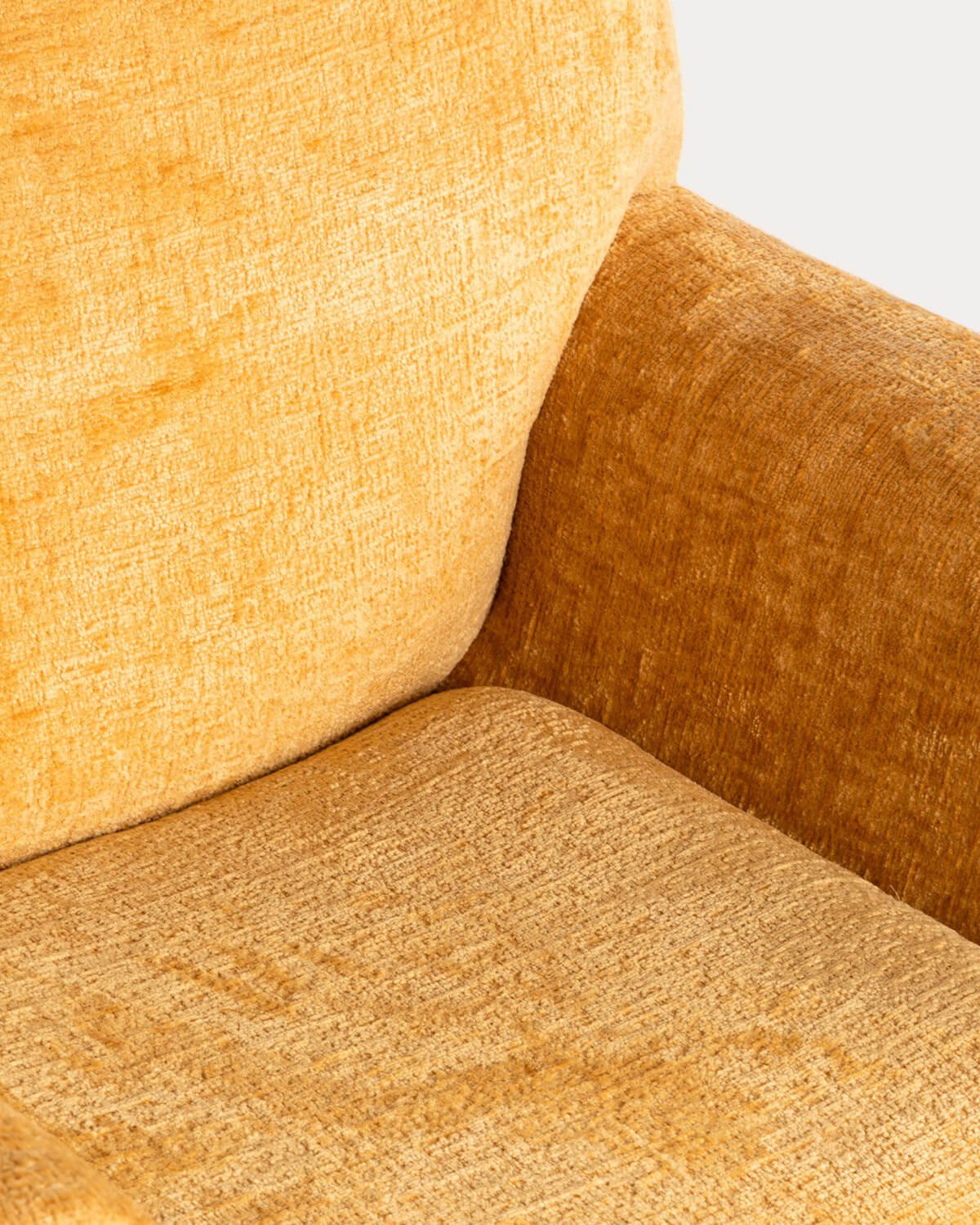 Sessel mit Armlehnen aus Holz und Stoff Rinu, Galeriebild 5