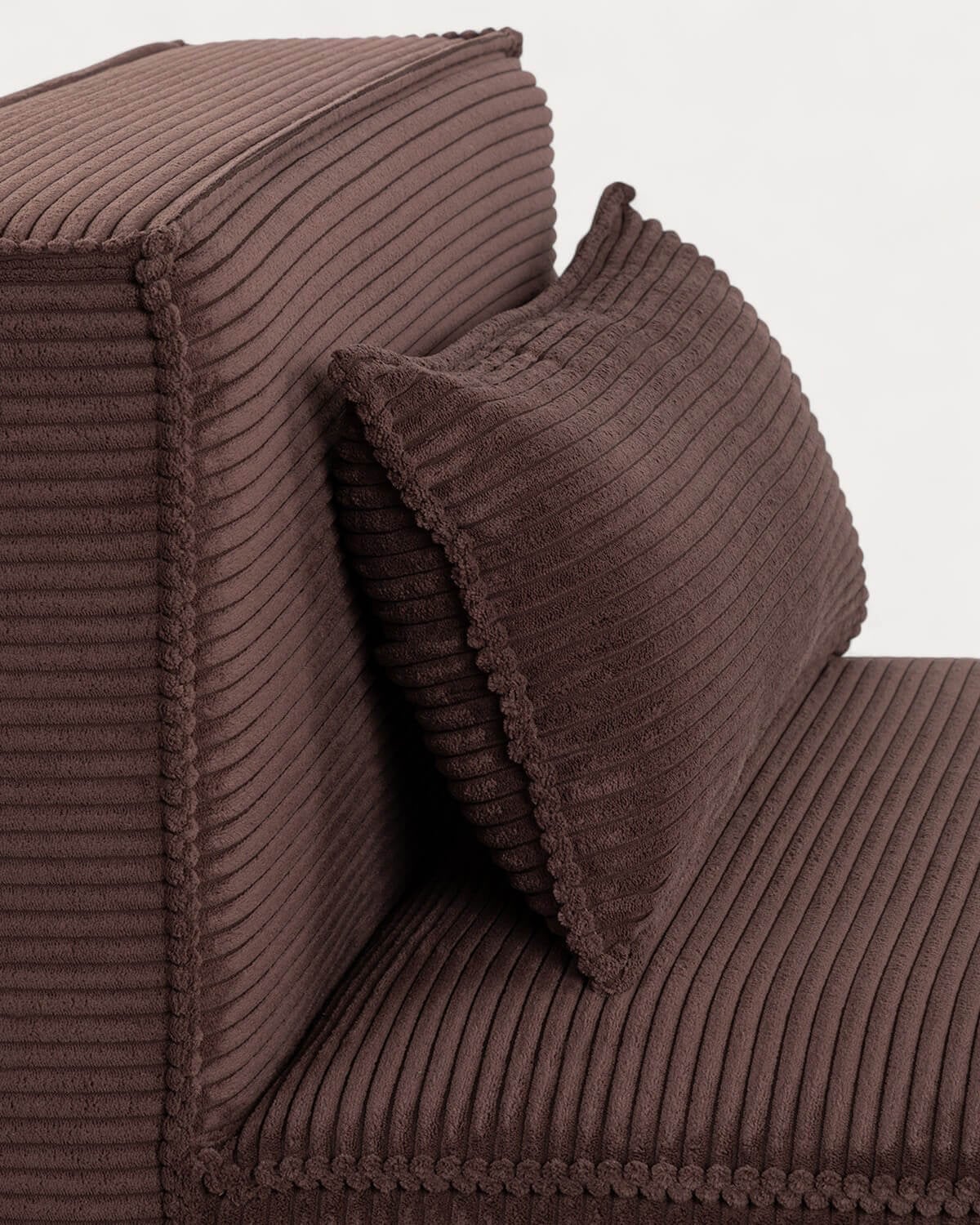 Sofa-Sesselmodul aus dickem Cord Kilhe, Galeriebild 4