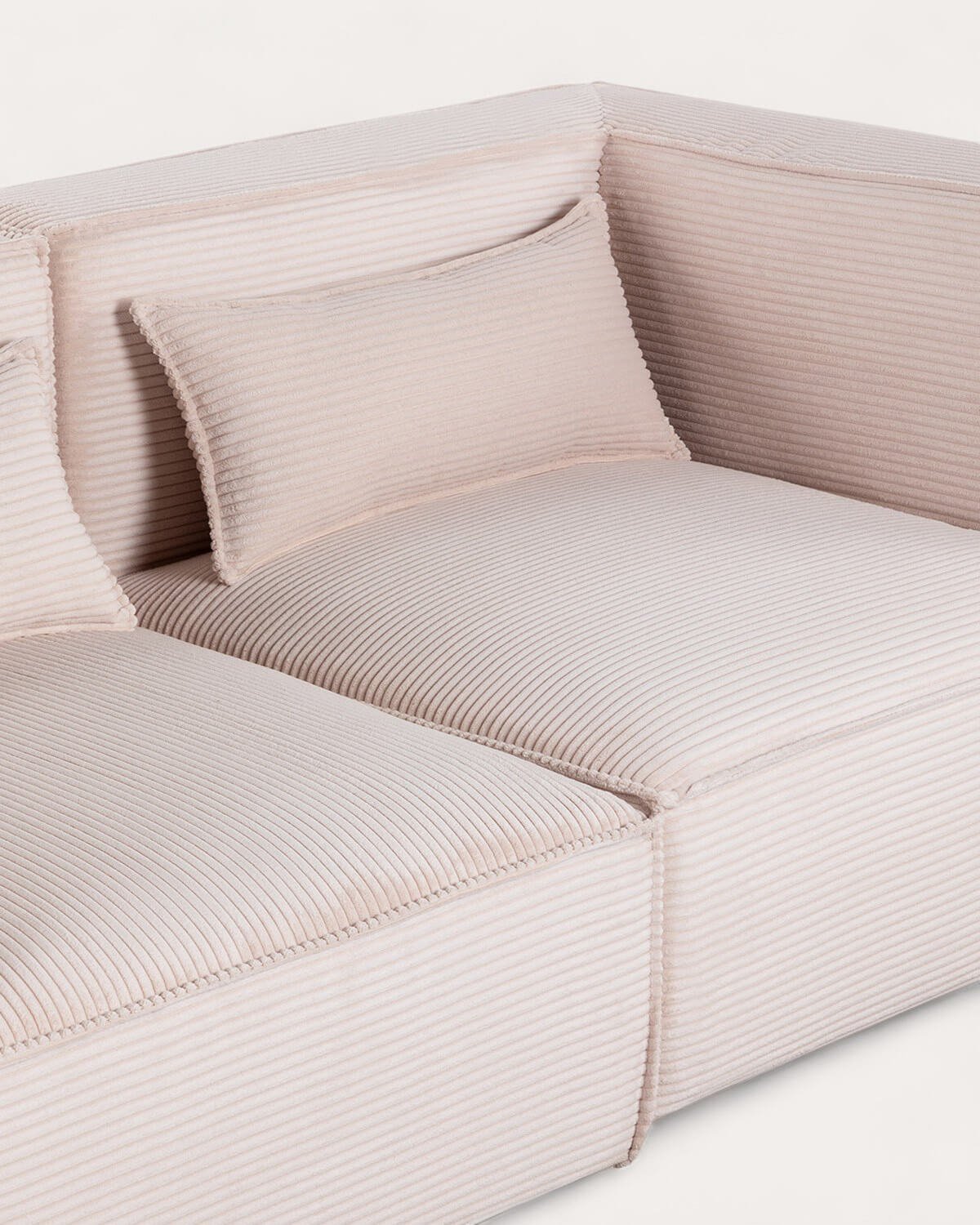 Modulares Ecksofa, 2-Teilig, aus Dickem Kord Kilhe , Galeriebild 6