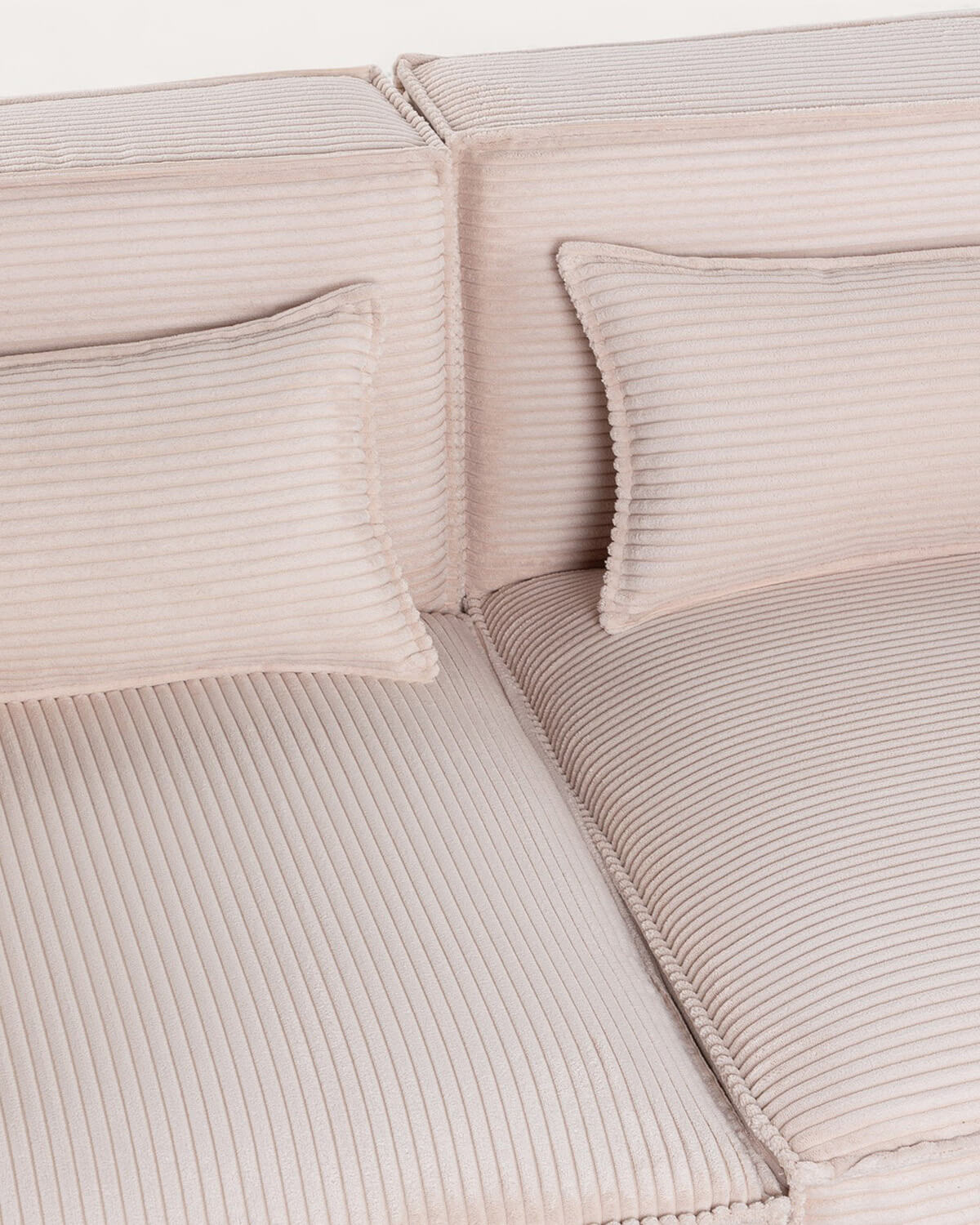 Modulares Ecksofa, 2-Teilig, aus Dickem Kord Kilhe , Galeriebild 7