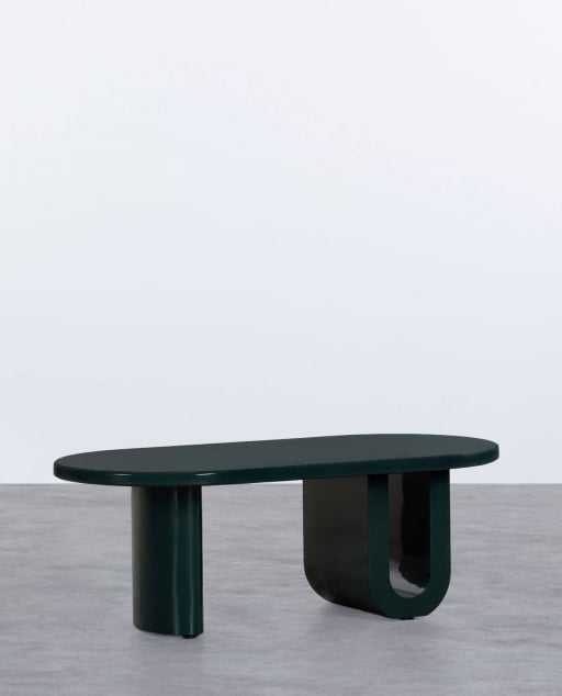 Ovaler Mitteltisch aus Holz (120x60 cm) Surfys