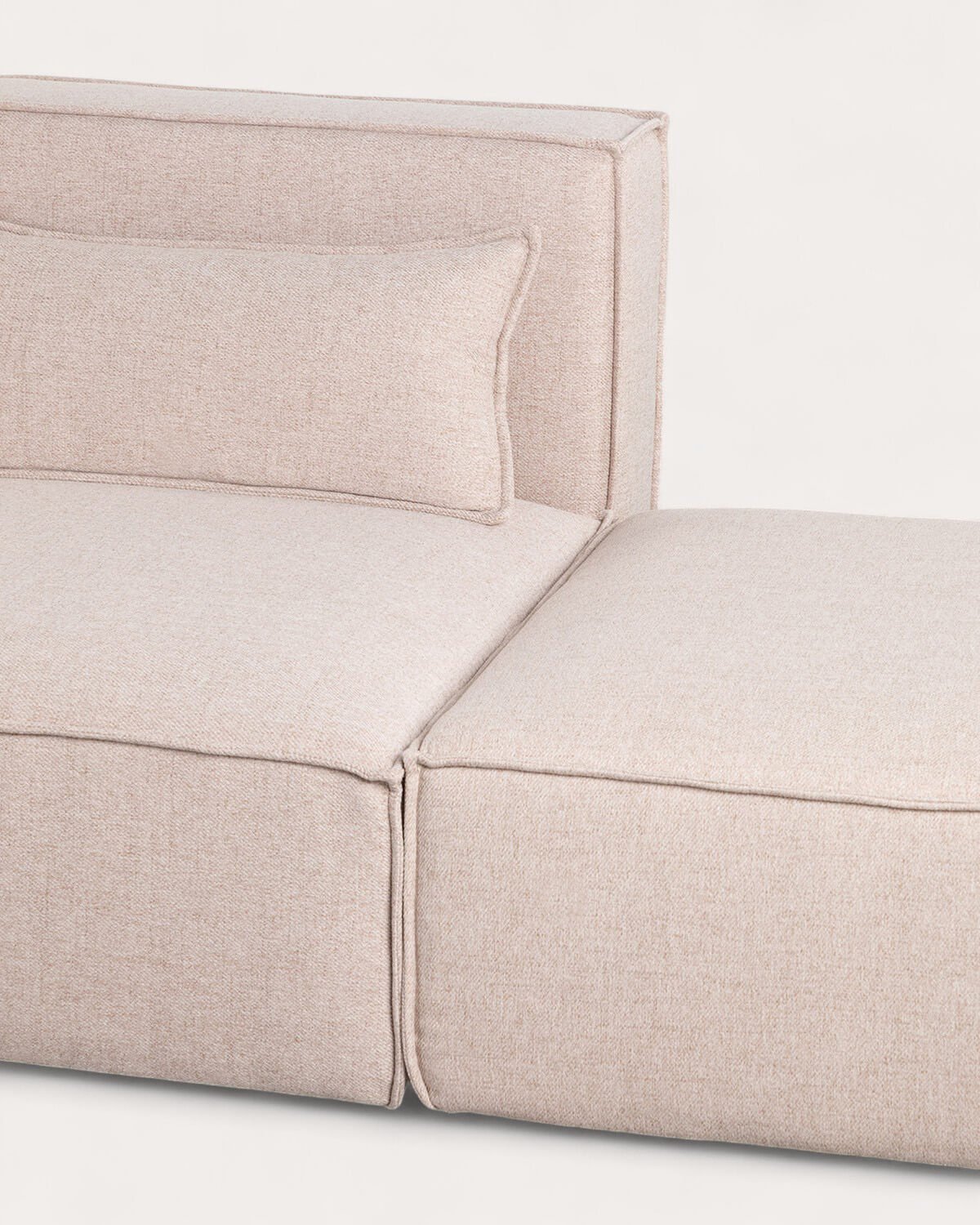 2 Stück Modular Sofa mit Stoff Puff Kilhe, Galeriebild 4