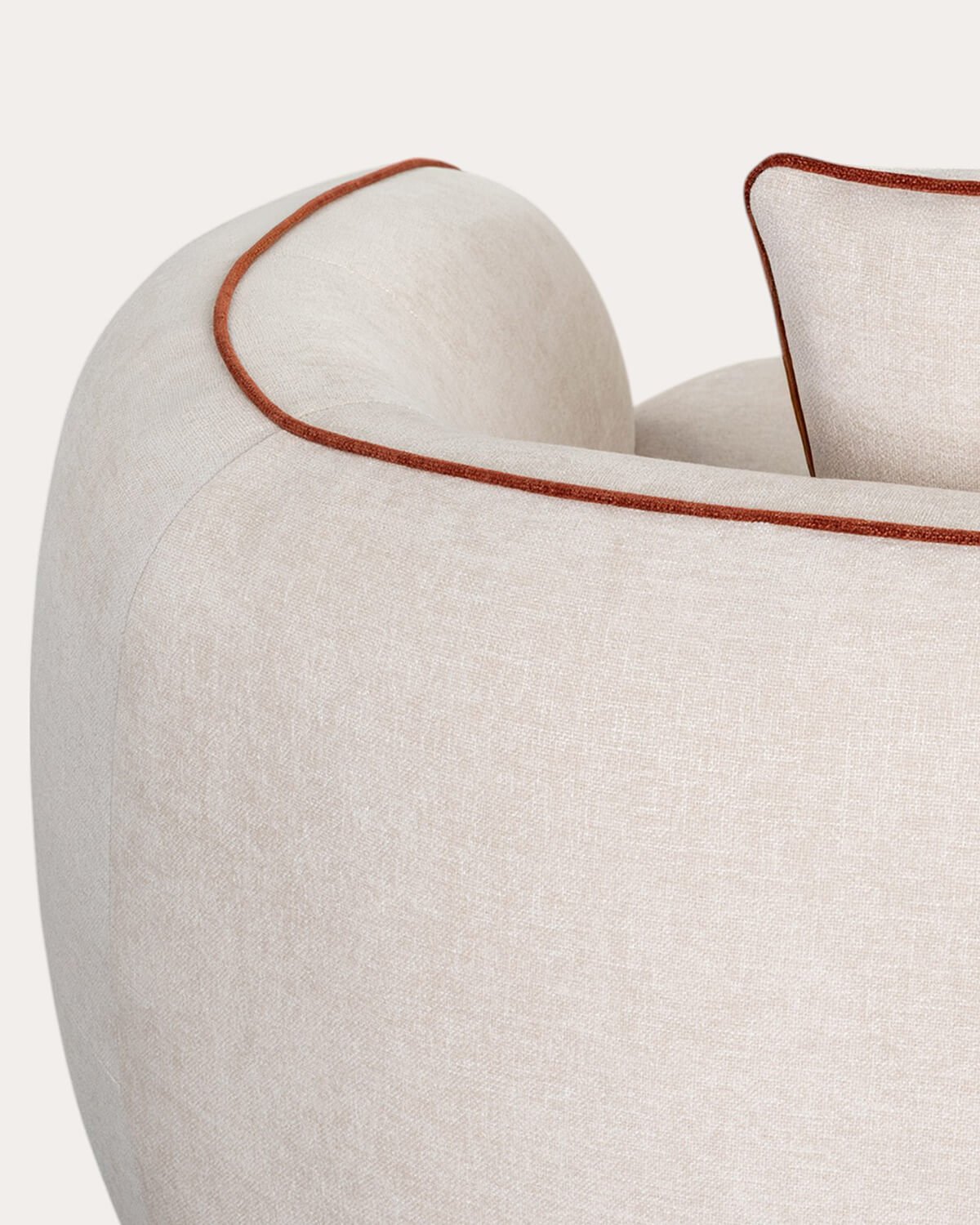 Ilham Stoff-Sesselmodul für die rechte Ecke für Sofa, Galeriebild 5