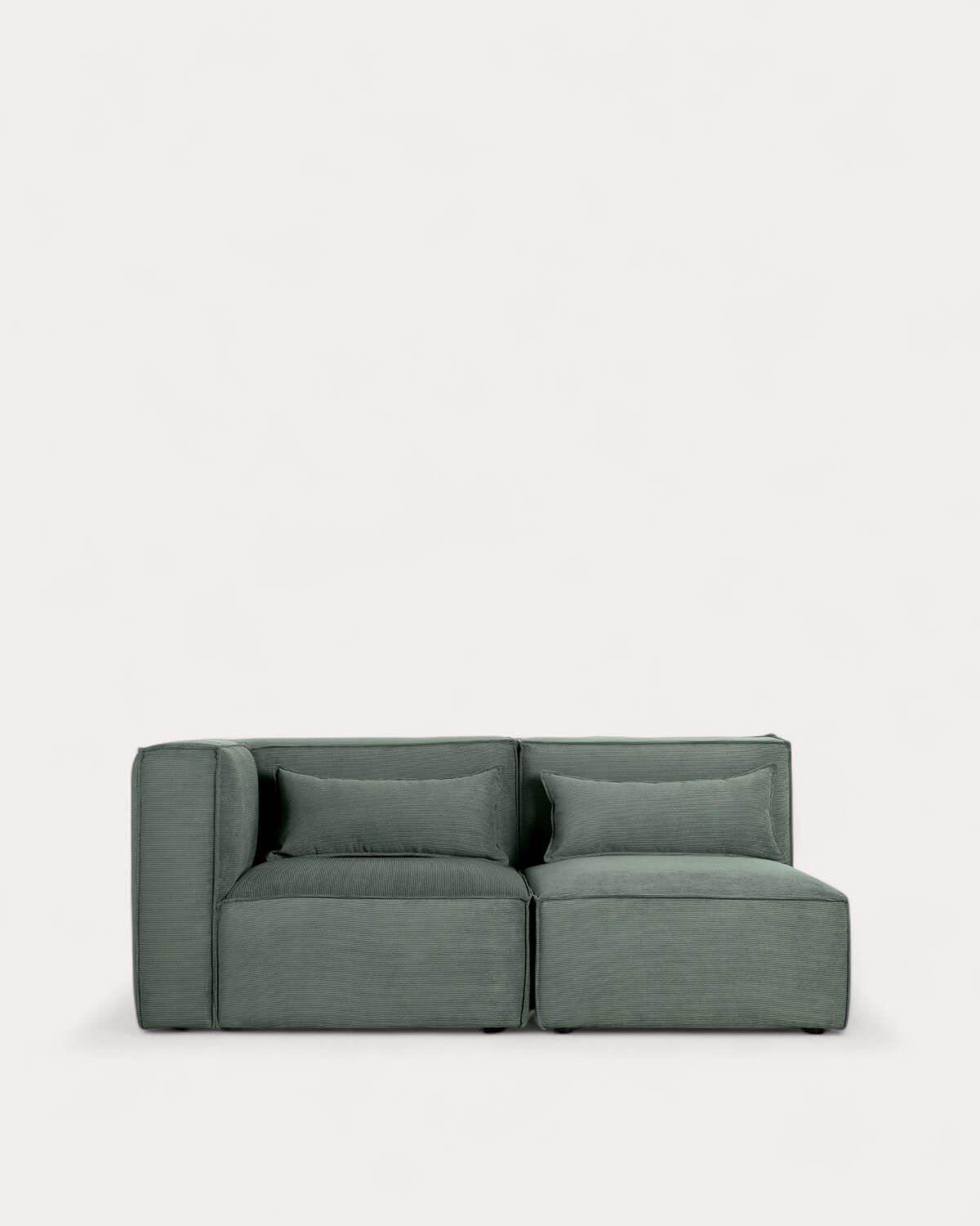 Modulare Ecksofas 2-Teilig aus Kord Kilhe