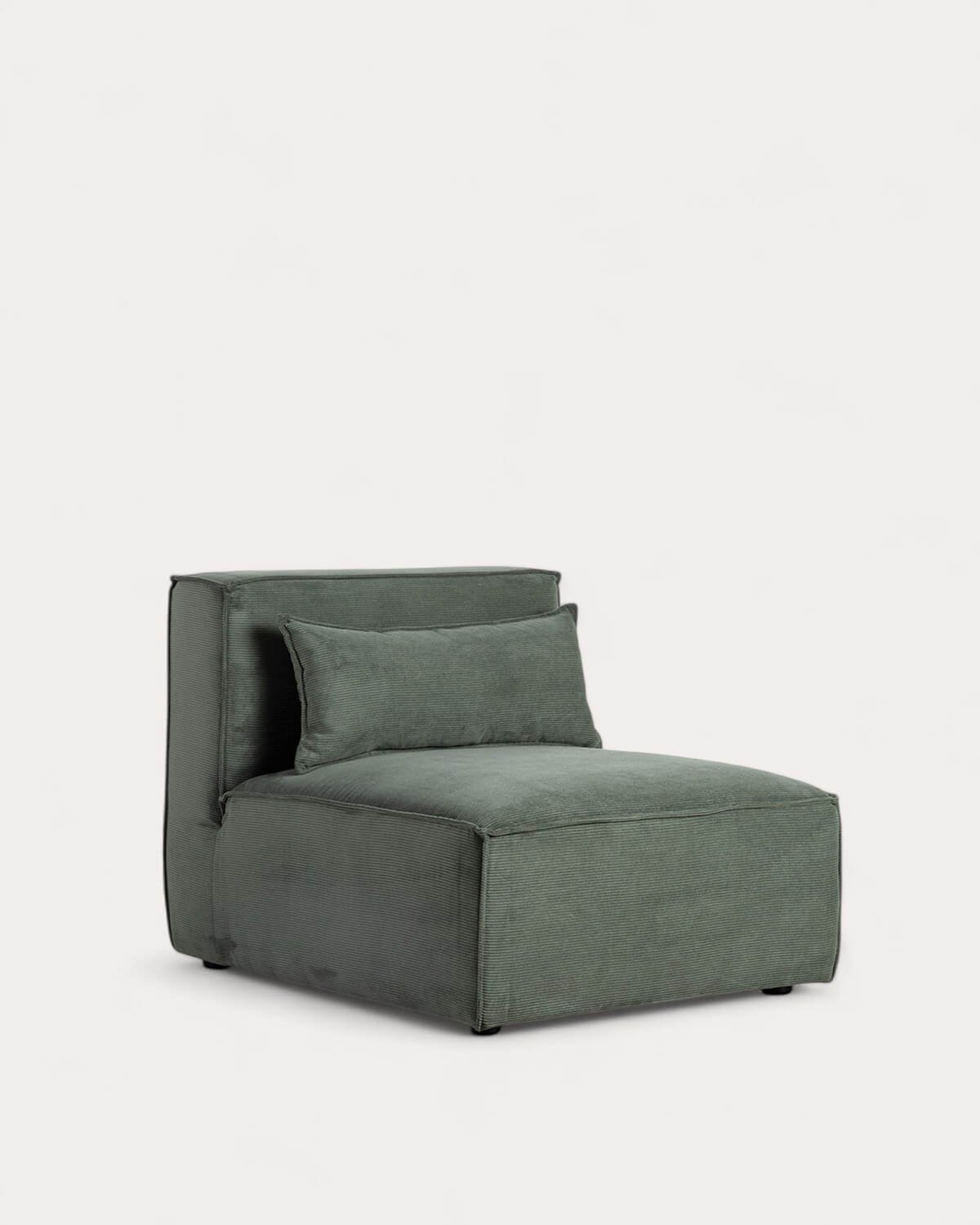 Modulares Sofa 2-Teilig und Pouf aus Kord Kilhe, Galeriebild 2