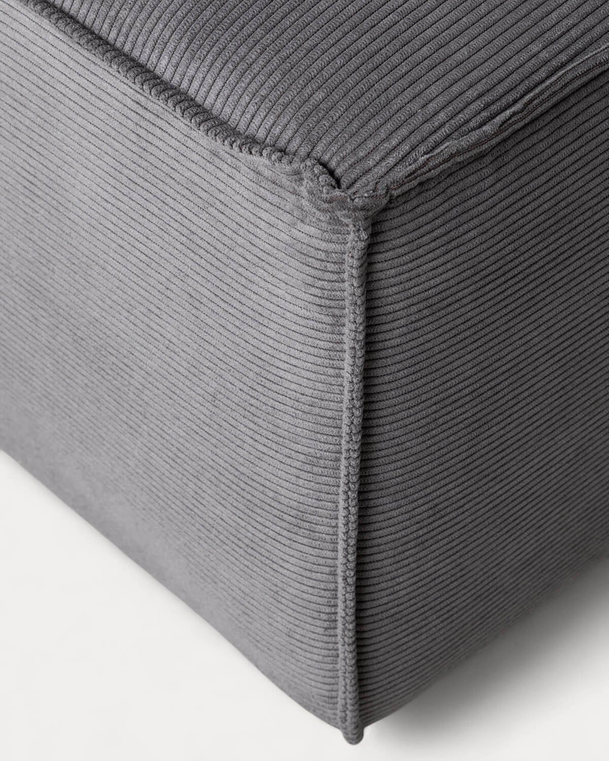 Modulares Sofa 2-Teilig und Pouf aus Kord Kilhe, Galeriebild 4