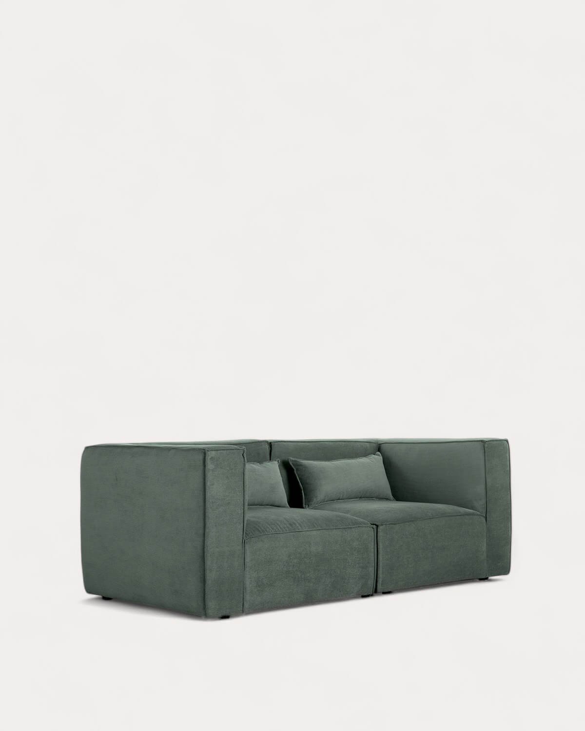 Modulares Ecksofa 2-Teilig aus Kord Kilhe, Galeriebild 1