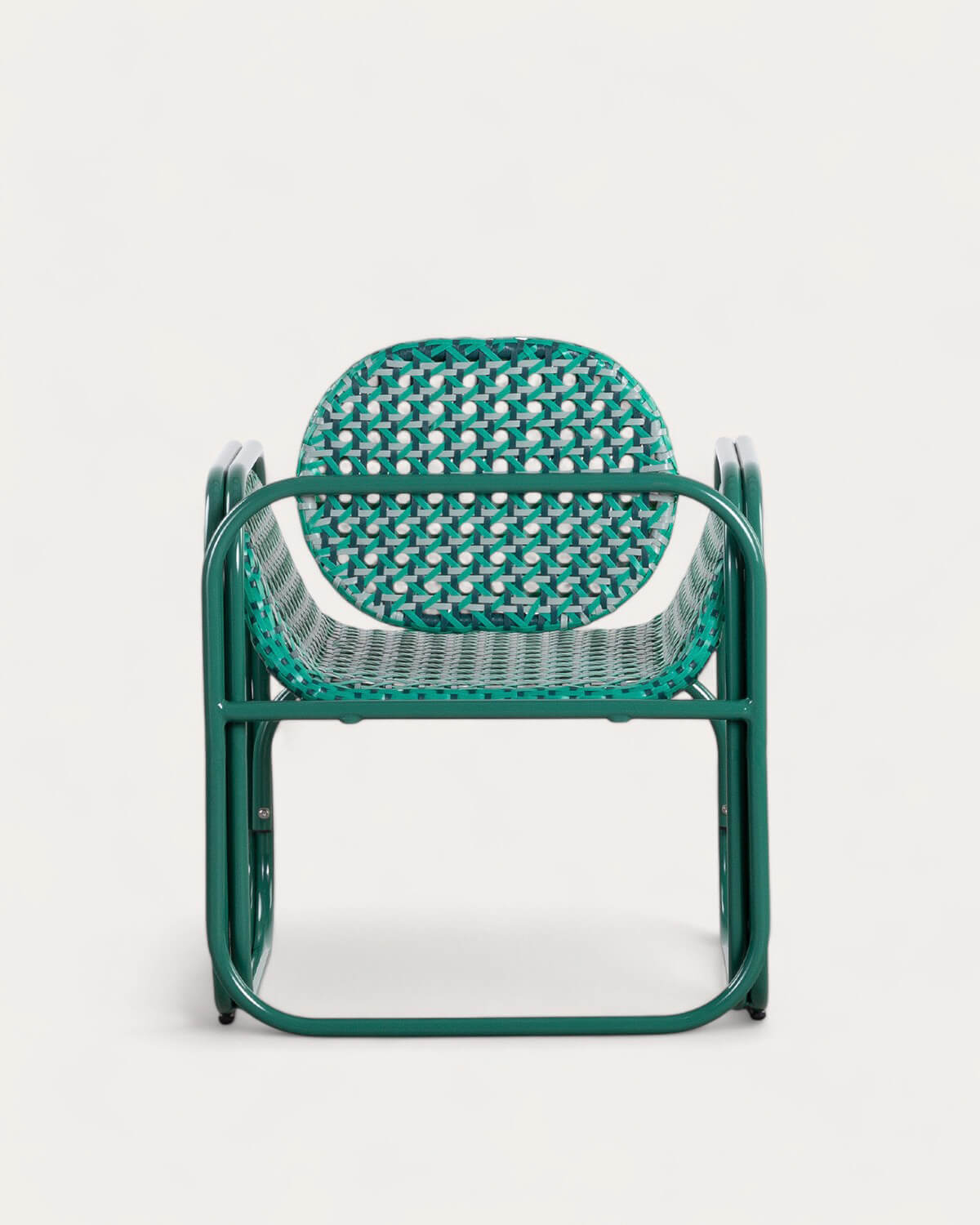 Pack Sie 2 Sessel mit Armlehnen aus Aluminium und Synthetischem Rattan Roys, Galeriebild 5