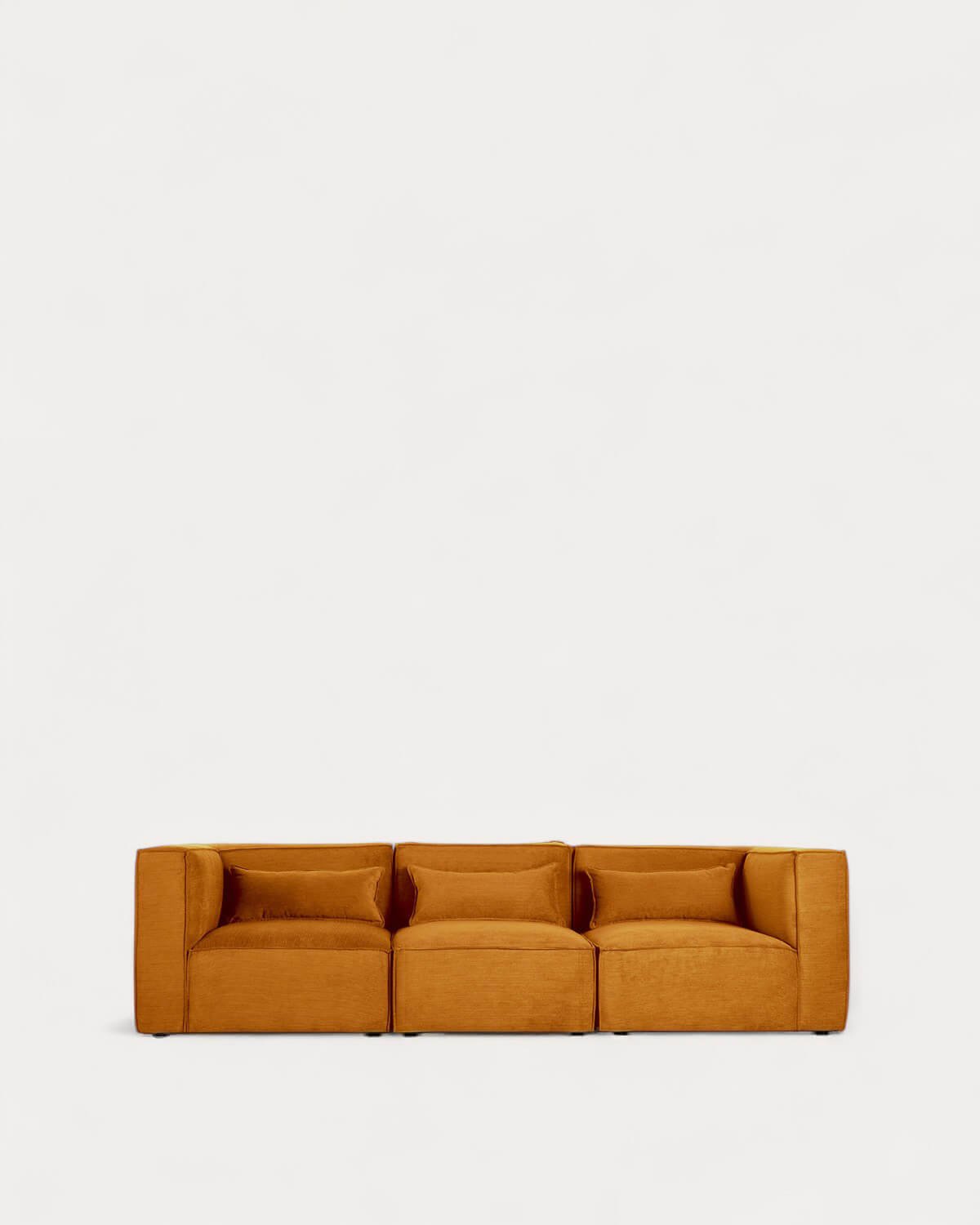 Modulares Sofa 3-Teilig mit 2 Ecksofas aus Kord Kilhe, Galeriebild 1