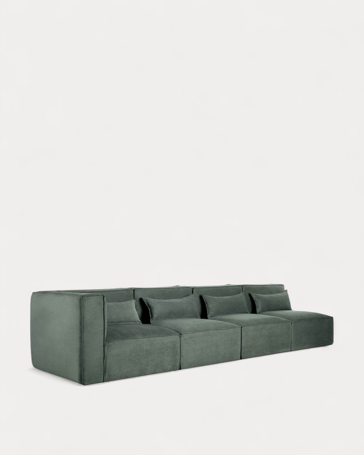 Modulares Sofa 4-Teilig mit 3 Sesseln aus Kord Kilhe, Galeriebild 3