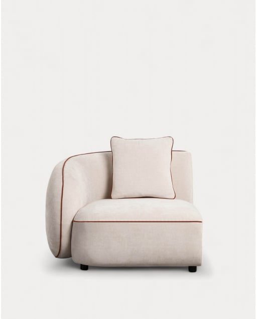 Linkes Stoff-Ecksesselmodul für Ilham-Sofa