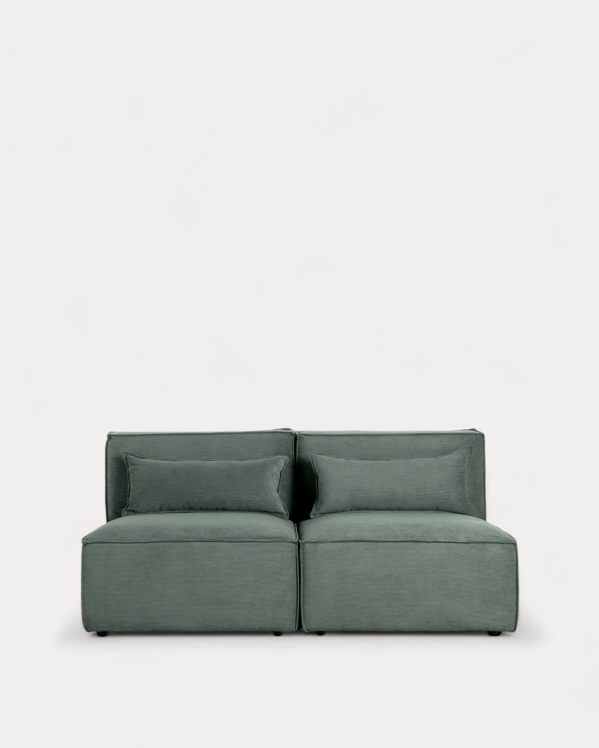 Modulares Sofa 2-Teilig aus Kord Kilhe, Galeriebild 1